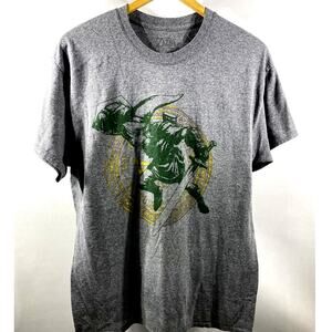 Legend of Zelda Link Warrior of Hyrule Graphic T-Shirt Men Large 42"-44" Chest